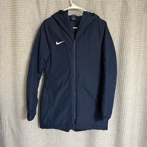 Nike Navy Blue Hooded Winter Jacket